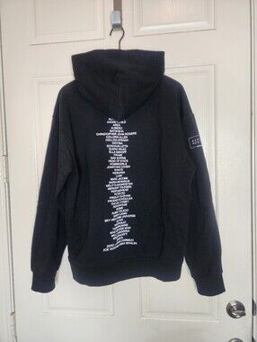 Rare Hourglass Cosmetics x Barneys New York NYFW Pop-Up Hoodie Black Large